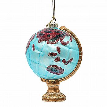Ялинкова прикраса "Глобус" 7,8*11,2 см, YQ1409375