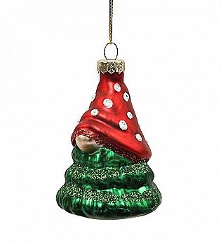 Ялинкова прикраса "Гном-ялинка" 5*4*8,8 см, YQ1406845