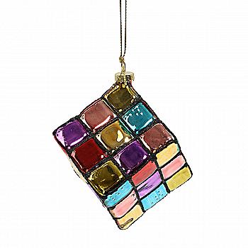 Ялинкова прикраса "Кубик Рубика" 5,5*5,5*5,5 см, YQ1406879