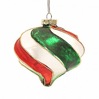 Ялинкова прикраса "Ретро-хвиля" Ø10 см, YQ1455246