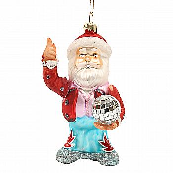 Ялинкова прикраса "Санта у ковбойському стилі" 9*7,5*13,5 см, YQ1465898
