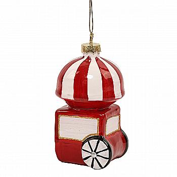 Ялинкова прикраса "Цирковий візок" 5,7*9,5 см, YQ1465974