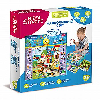 Электронная логическая игра KIDDI SMART – ВИКТОРИНА ОКРУЖАЮЩИЙ МИР S2, 157-А-0022-UA