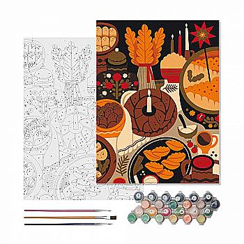 Картина по номерам "Рождественский вечер", AA-0194613