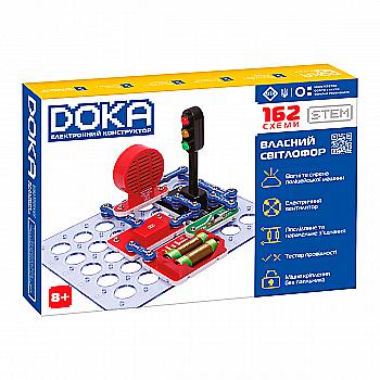 Конструктор електронний DOKA "162 СХЕМИ", D70714