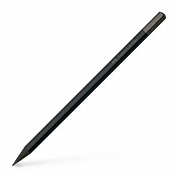 Карандаш чернографитный B трехгранный Urban All Black, 112190 Faber-Castell