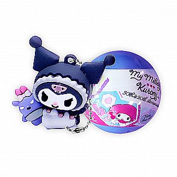 Фігурка-сюрприз на ланцюжку в кулі Cool Things "Hello Kitty" - МОЯ МЕЛОДІ ТА КУРОМІ (в ас.), HK024