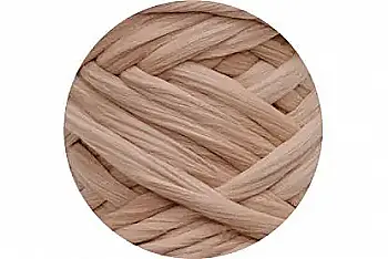 Шерсть меринос 23 мк 50 г №339, миндаль Чарівна мить