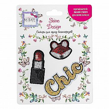 Набор стикеров для одежды "Лисичка", LUKKY, T19714