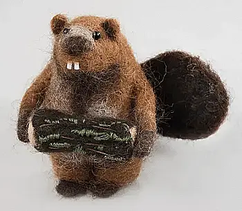 Набор для валяния игрушек В-130 "Федор", ТМ "Чарівна мить"