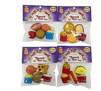 Коллекционные игрушки в наборе Monster Gum mochi squishy "Снек бар", T25003