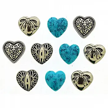 Прикраса "СМ Серця срібні" 181, ТМ "Чарівна мить"