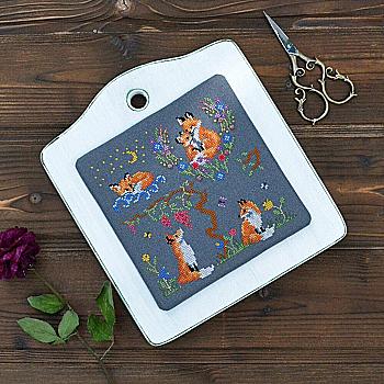 Набор для вышивания крестиком X-1203 "Летние сны" 13,5*13,5 см, TelaArtis