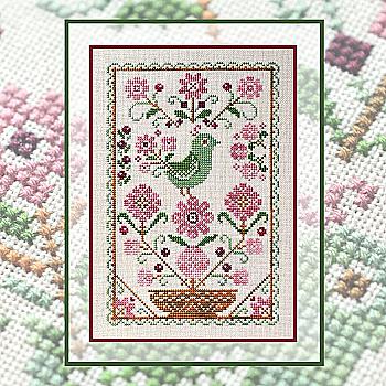 Набор для вышивания крестиком Х-014 "Дерево жизни. Соловейко" 14*21 см, TelaArtis