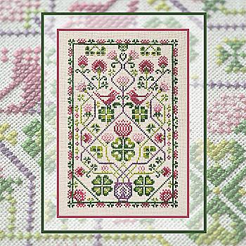 Набор для вышивания крестиком Х-015 "Дерево жизни. Клевер" 14*21 см, TelaArtis