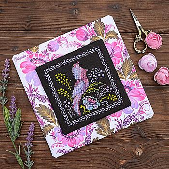 Набор для вышивания крестиком Х-051 "Петриковка. Красота (Одуд)" 11*11 см, TelaArtis