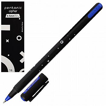 Ручка шариковая/масл "Pentonic Cipher" синяя 0,5 мм "Linc"