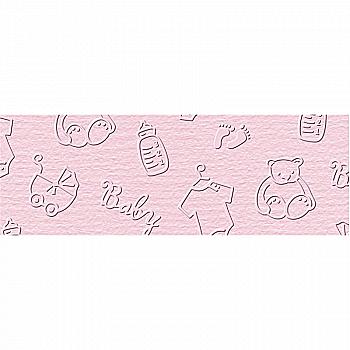 Картон дизайнерский тисненый "Baby" 220г 23*33 см UR-61200026R