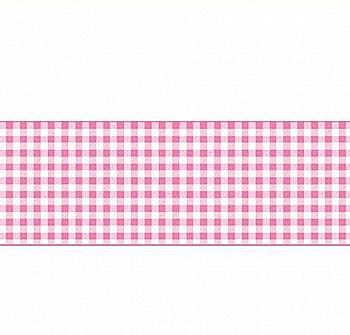 Картон дизайнерский двухсторонний "Клетка Мини" 300 г 20*30 см Розовый, UR-12372226R