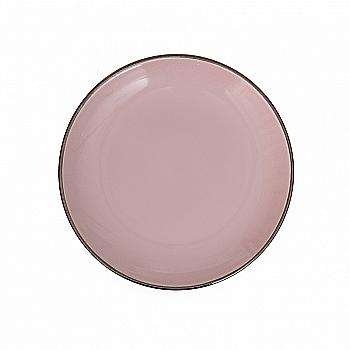 Тарелка обеденная "Модерн" 28 см, розовая, 108560
