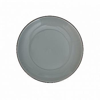 Тарелка обеденная "Модерн" 28 см, серая, 108556