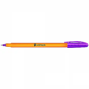 Ручка масляная Hiper Vector HO-600 0,7 мм фиолетовая
