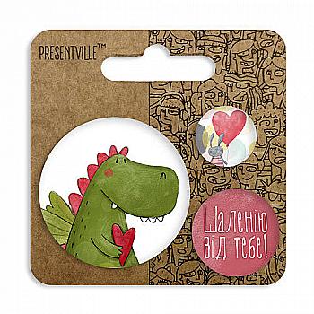 Комплект значков 56 мм, 38 мм, 25 мм, ZBK_18D024