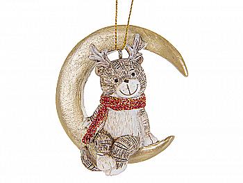 Украшение елочное "Котенок" 7 см, 192-176