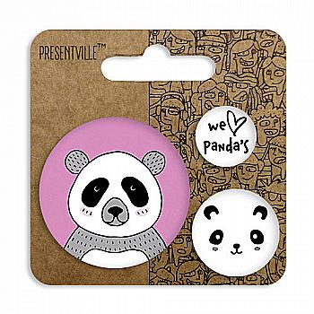 Комплект значков 56 мм, 38 мм, 25 мм, ZBK_18D005