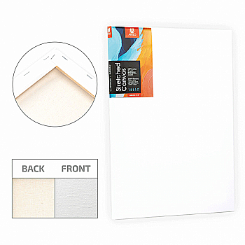 Подрамник, 40*50 см, мелкое зерно, акриловый грунт, хлопок, 280г/м2, Arteo