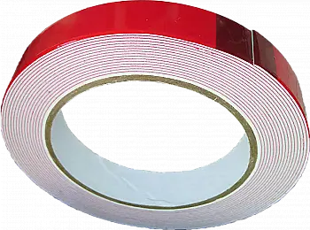 Скотч 18 мм*5 м, 90 мкм, двусторонний на полипропилен.основе, (176)