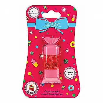 Блиск для губ сяючий "Sweet Candy" кораловий, з ягідним ароматом, T26337