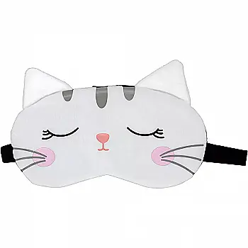 Маска для сна "Кошка беленькая", 24,6x14,6, Lukky, T20879