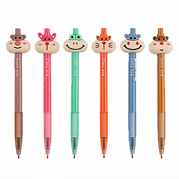 Ручка шариковая автоматическая, Smilie, 0,7 мм, синяя, ZB.2115