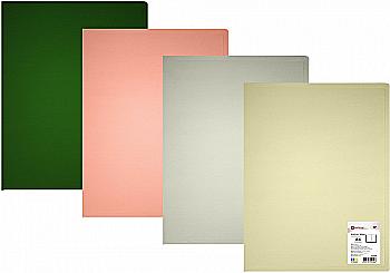 Папка пластиковая А4 с 20 файлами "ПОЛОСА", ассорти, OPTIMA, O32140