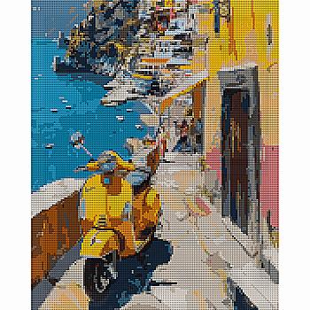 Алмазная мозаика SANTI "Романтическое побережье" 40*50 см на подрамнике, 956049