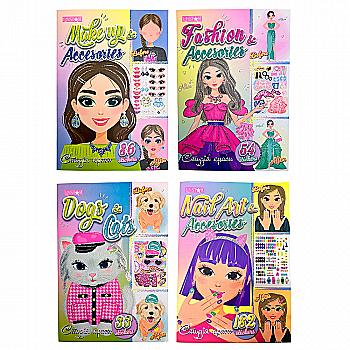 Набір наліпок "Студія краси", Мікс, РМ-76