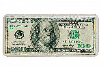 3D стикер "100$"