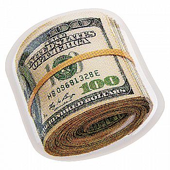 3D стикер "Котлета с баксами"