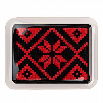 3D стікер "Червона вишиванка"