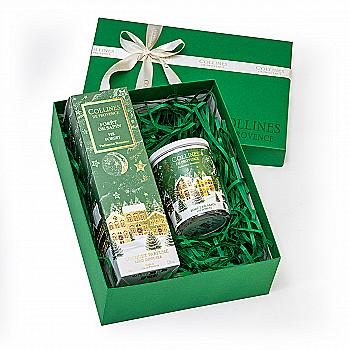 Подарунковий набір "Ялиновий ліс" Collines de Provence: дифузор 100 мл, свічка 180 г, A2502FF