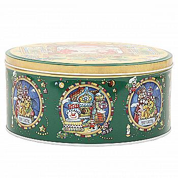 Подарункова коробка бляшана велика, 63-1132