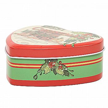 Подарочная коробка жестяная большая сердце, 6-8719-285