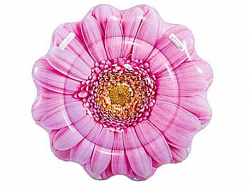 Надувной матрас "Розовый цветок" 142*142 см, INTEX, 58787