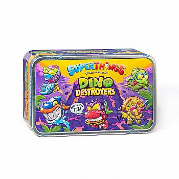 Игровой набор SUPERTHINGS S – ДИНО РАЗРУШИТЕЛИ (5 экскл. фигурок), PSTSD48TIN60
