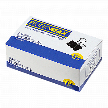 Біндер 19 мм ТМ "Buromax", BM.5305