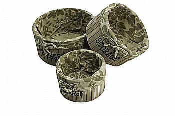 Подарочная коробка деревянная круглая сред, 19081-3