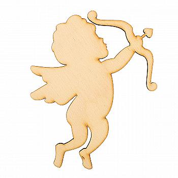 Заготівка дерев`яна День Валентина 4 мм/80*100 мм, ДСВ 016