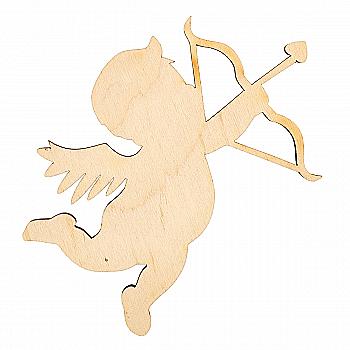 Заготівка дерев`яна День Валентина 4 мм/90*100 мм, ДСВ 014