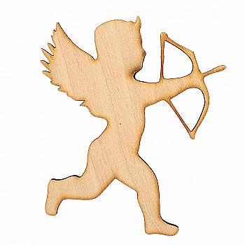 Заготівка дерев`яна День Валентина 4мм/100*80 мм, ДСВ 010